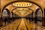 متروی مسکو | متروی مسکو زیباترین متروی جهان